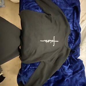 SHEIN Black and White Polyester Garment